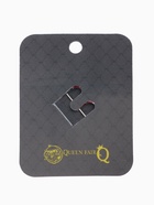 Брошь «Цветок» франжипани, цвет красный в серебре - фото 58003126