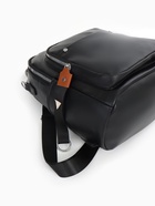 Рюкзак женский городской на молнии, с карманами, размер 28×12×35 см, чёрный - Фото 4