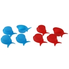 Набор силиконовых форм для выпечки Доляна «Рыбка», 4 шт, цвет МИКС - Фото 2