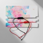 Браслет-оберег «Красная нить» набор 2 шт., инь-ян, чёрно-белый - Фото 3