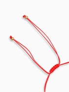 Браслет-оберег "Красная нить" набор 2 штуки, бисер, цвет чёрно-белый - фото 809301768