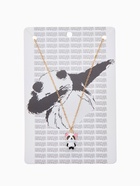 Кулон на цепочке «Прелесть», панда милый, бело-чёрный в золоте, 40 см - Фото 8