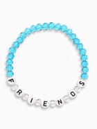 Браслеты "Неразлучники" бусины, 3 шт., best friends forever, цвет бело-голубой - фото 809301787