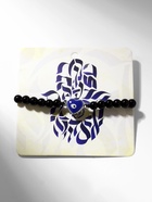 Браслет-оберег «Бусины» сердце, чёрный - Фото 3