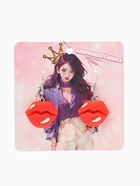 Серьги ассорти «Радость» губы, цвет красно-белый в серебре - Фото 3