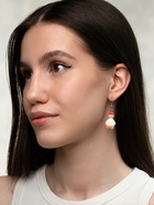 Серьги ассорти «Радость», гуси в шапках, цветные в серебре - Фото 2
