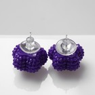 Серьги пластик «Карамельная звезда», фиолетовые - Фото 4