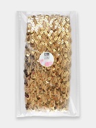 Тесьма декоративная с пайетками, 15 мм, 9.1±0.5 м, цвет золотой - Фото 5