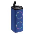 Портативная колонка LM-882, 10 Вт, Bluetooth 5.0, 800 мАч, подсветка, micro SD, синяя - фото 12224794
