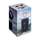 Портативная колонка F68, 5 Вт, 600 мАч, подсветка. micro SD, чёрная - Фото 7