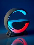 Портативная колонка - ночник BT2301, 5 Вт колонка, 10 W зарядка, 1200 мАч, подсветка, белая - Фото 13