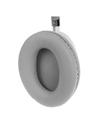 Наушники беспроводные, полноразмерные, AKZ K53, с шумоподавлением, с микрофоном, с подсветкой RGB, белые - Фото 9