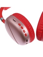 Наушники беспроводные, полноразмерные, AKZ MAX10, с шумоподавлением, с микрофоном, с подсветкой, красные - Фото 10