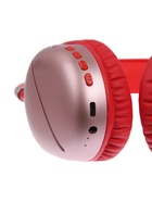 Наушники беспроводные, полноразмерные, AKZ MAX10, с шумоподавлением, с микрофоном, с подсветкой, красные - Фото 11