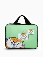 Папка для труда, А4, текстильная, 35×27×7 см «Сиба веселый» - Фото 3