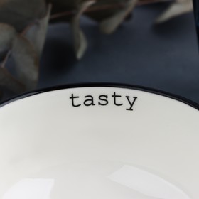 Салатник керамический Tasty, 11.5 х 5.6 см, 330 мл, цвет белый