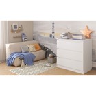 Комод Polini Kids Simple 1980, цвет белый - Фото 1