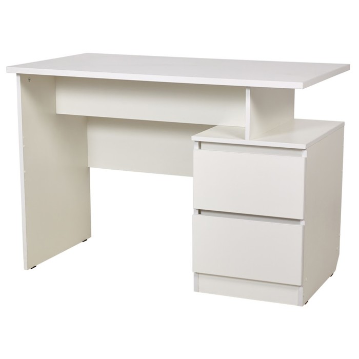 Стол письменный Polini Kids Simple 1940, с ящиками, цвет белый - Фото 1