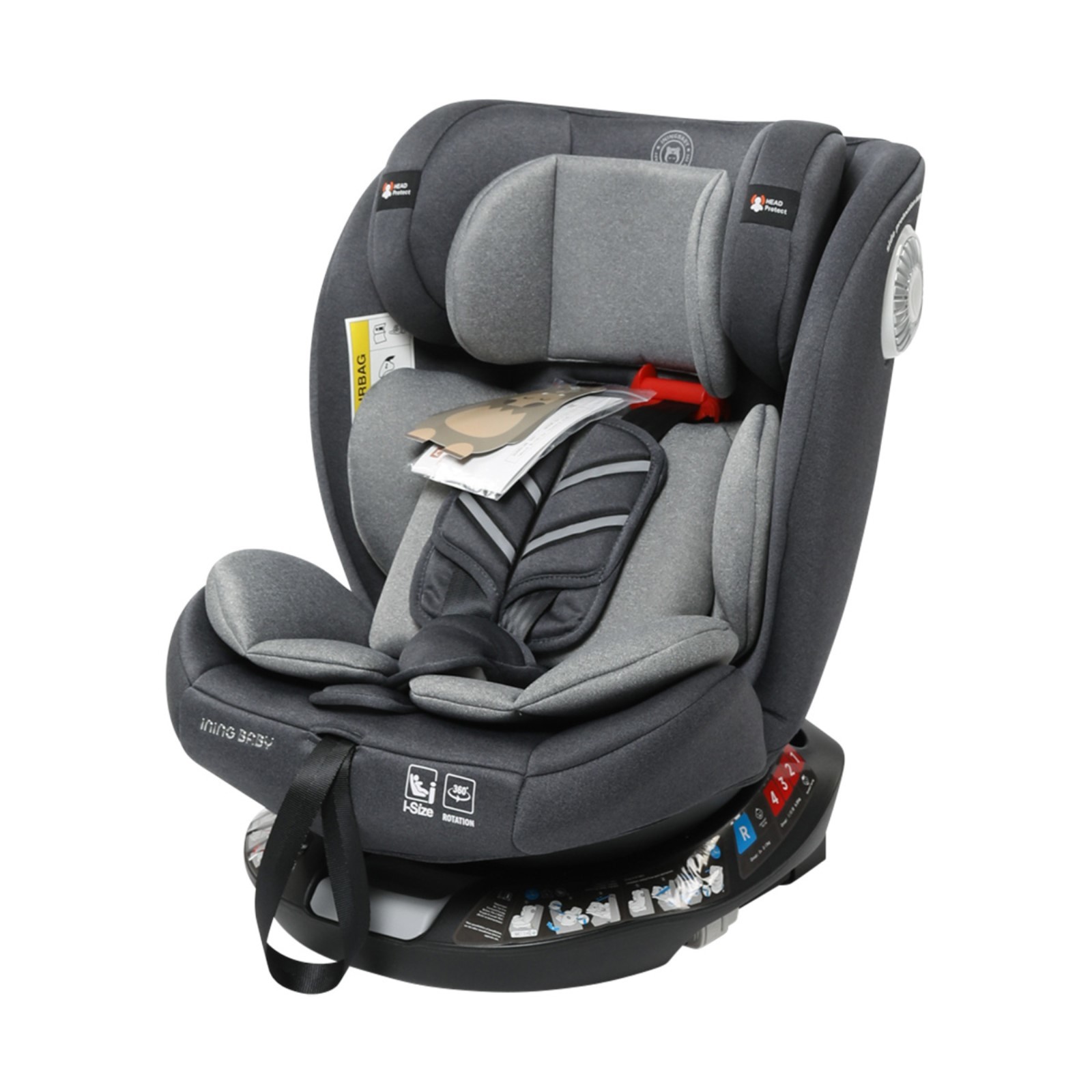 Автокресло детское Iningbaby, цвет light grey (10430771) - Купить по цене  от 12 626.00 руб. | Интернет магазин SIMA-LAND.RU