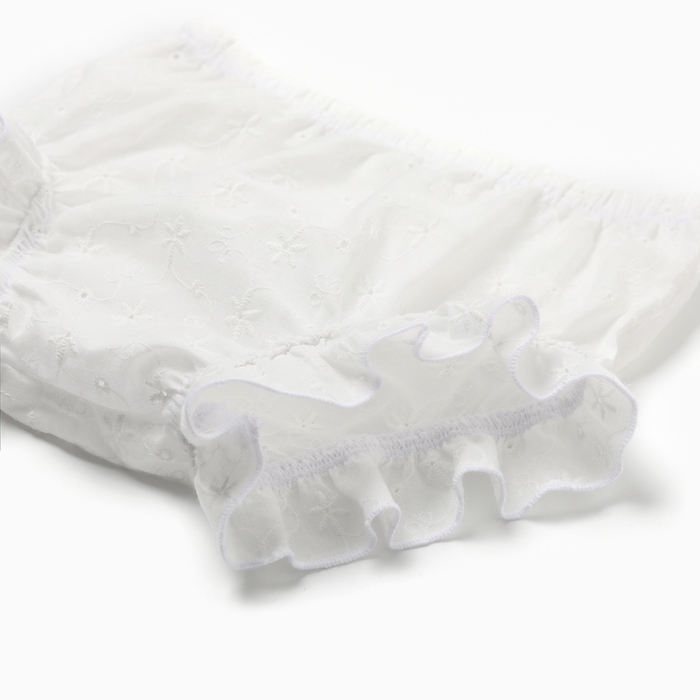 Комплект (Блузка и шорты) для девочки MINAKU цвет белый, рост 68-74 см
