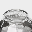 Набор стеклянный питьевой «Неро», 7 предметов: графин 500 мл, стопки 50 мл, цвет серебро - фото 4443291