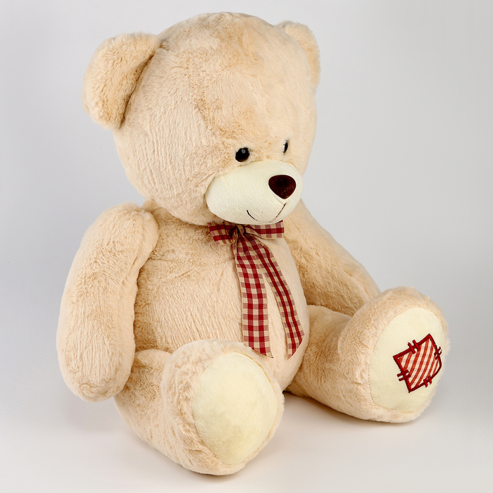 Мягкая игрушка "Медведь", 40 см, цвет бежевый