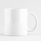 Кружка керамическая «Евгения. Кот», 320 мл, цвет белый - фото 23962348