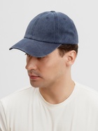 Бейсболка мужская однотонная MINAKU, размер 58, синяя - Фото 4