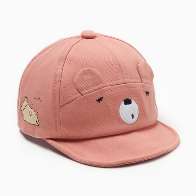 Кепка детская MINAKU, размер 48, розовая