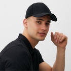 Бейсболка мужская MINAKU, размер 56-58, чёрная - Фото 6