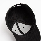 Бейсболка мужская MINAKU, размер 56-58, чёрная - Фото 10