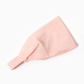 Косынка-повязка детская, цвет персиковый, размер 50-52