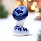 Фигурка фарфор гжель «Кобра», 5.5?3 см (комплект 2 шт) - фото 24355388