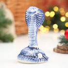 Фигурка фарфор гжель «Кобра Гюрза», 11×6 см - Фото 2