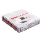 Ластик ErichKrause Multi, 54×18×8 мм, синтетика, серо-белый - Фото 4