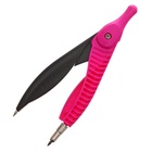 Циркуль пластиковый ErichKrause. Accent, 122 мм, PVC чехол, МИКС - Фото 9