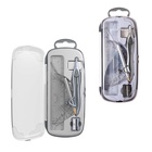 Готовальня ErichKrause. Classic, 7 предметов, в пластиковом пенале, серая - Фото 9