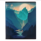 Тетрадь 96 листов в клетку ErichKrause "Silhouette Landscapes", обложка мелованный картон, глянцевая ламинация, микс - Фото 4