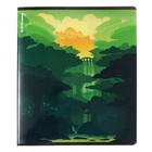 Тетрадь 96 листов в клетку ErichKrause "Silhouette Landscapes", обложка мелованный картон, глянцевая ламинация, микс - Фото 7