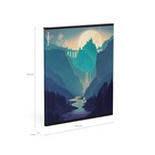 Тетрадь 96 листов в клетку, ErichKrause, Silhouette Landscapes, обложка мелованный картон, глянцевая ламинация, блок офсет 100% белизна, МИКС, цена за 1 штуку (комплект 5 шт) - фото 25330788