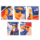 Тетрадь 96 листов, ErichKrause "Choose Your Way", обложка дизайнерский картон, трафаретная печать - фото 321420230