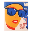 Тетрадь 96 листов, ErichKrause "Choose Your Way", обложка дизайнерский картон, трафаретная печать - Фото 5