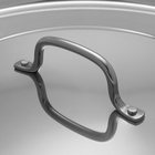 Котел Катунь «Общепит», 35 л, с крышкой, капсульное дно, индукция, нержавеющая сталь, хромированная - Фото 3