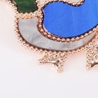 УЦЕНКА Брошь «Утка», цветная в розовом золоте - Фото 5