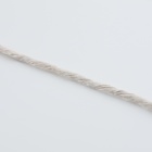 Шнур для плетения, хлопок, d = 3 мм, 50 м, цвет белый - фото 24630753