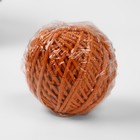 Шнур для плетения, хлопок, d = 2 мм, 50 м, цвет МИКС - Фото 5