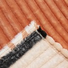 Плед Сандра, 150х205см, велсофт 250г/м, полиэстер - фото 24178370