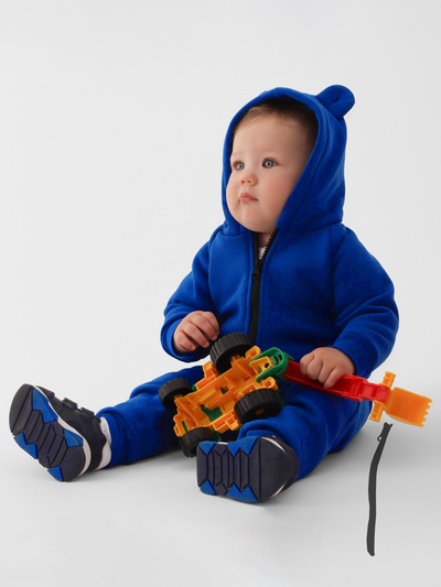 Костюм детский (толстовка, брюки) «Крошка Я» Blueberry, рост 62-68 см, синий