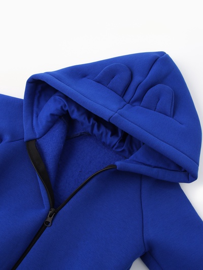 Костюм детский (толстовка, брюки) «Крошка Я» Blueberry, рост 62-68 см, синий