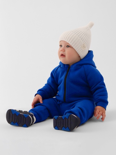 Костюм детский (толстовка, брюки) «Крошка Я» Blueberry, рост 62-68 см, синий